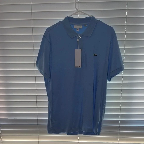 Lacoste Men’s Polo Shirt - Sky Blue - Picture 1 of 5